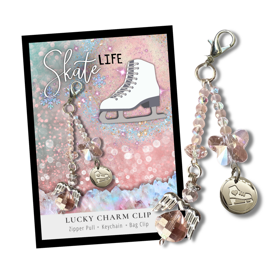 Skate Life Charm Clip with 'Skate' charm, the PERFECT little something.