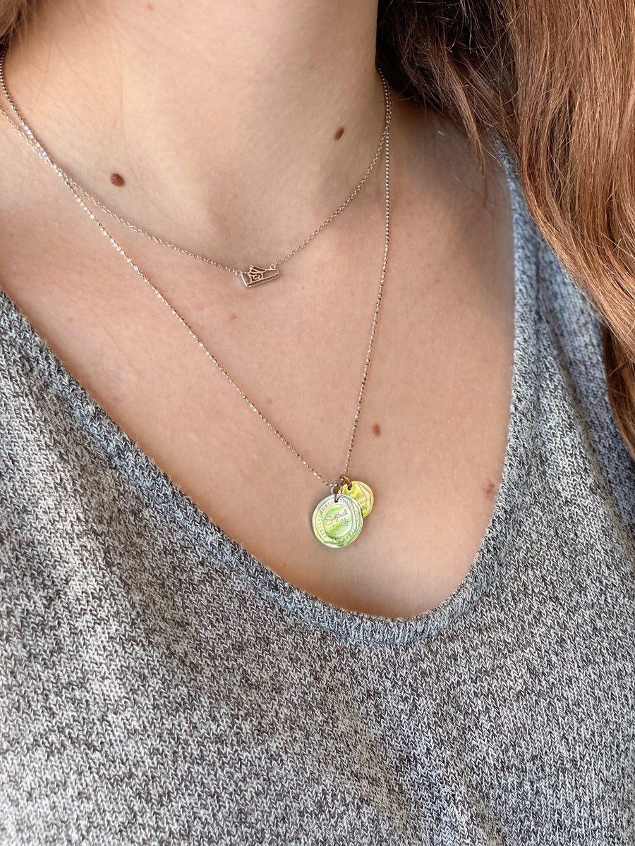 Dainty Runner Necklace - Solid .925 Sterling Silver
