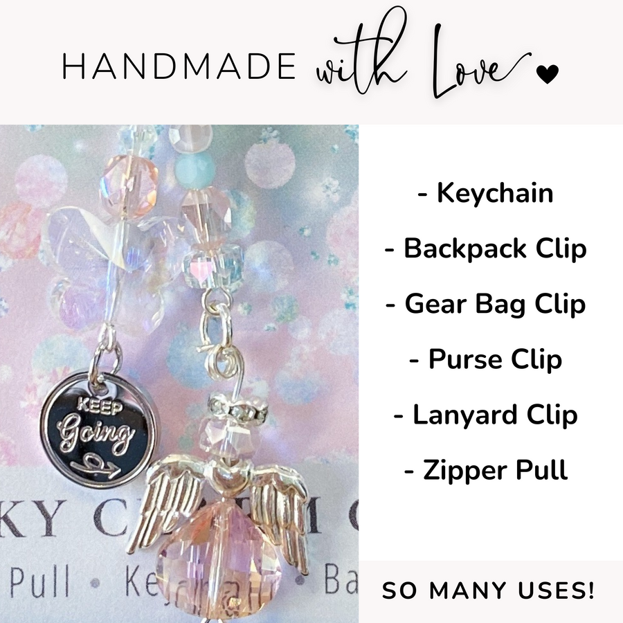 So Many Uses! Birthday Girl Charm Clip, handmade with love!