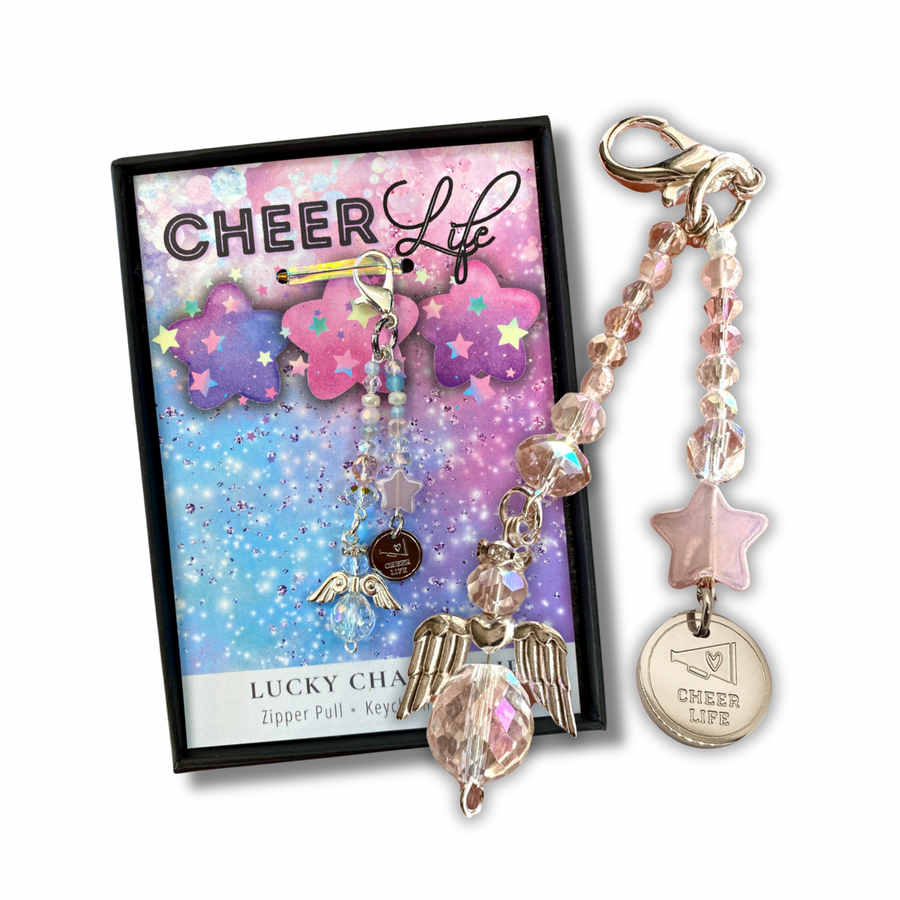 Cheer Life Charm Clip, with Megaphone-Cheer Life charm, that PERFECT little something!