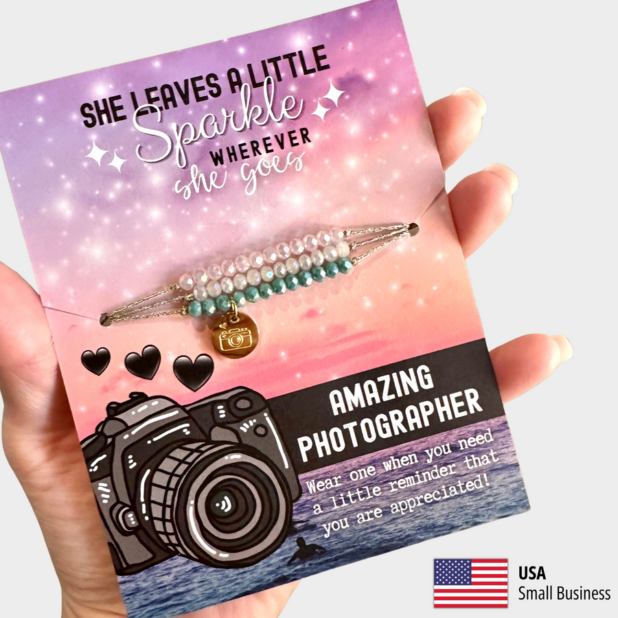 Photographer Charm Bracelet