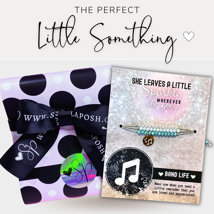 'The perfect little something' bracelet with gift ready packaging.