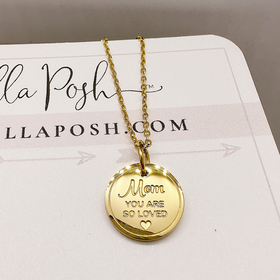 Gift for Mom | Mom Necklace | Hypoallergenic and Tarnish-Resistant