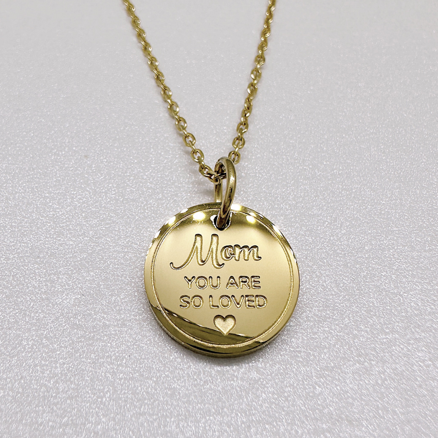 Dainty mom necklace - gift for Mom or Wife.