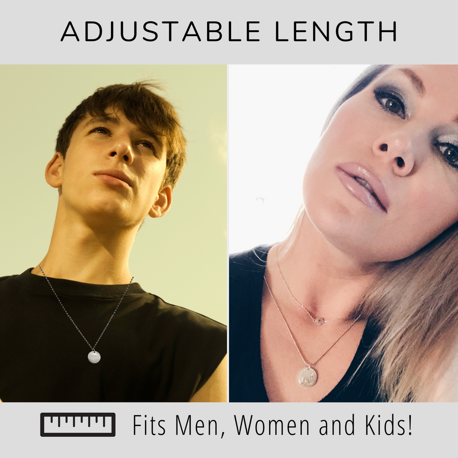 Adjustable for Men, Women, or Kids.