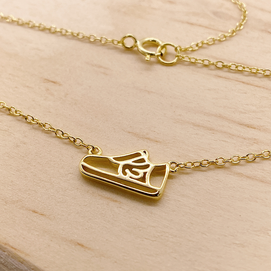 Dainty Runner Necklace - Solid .925 Sterling Silver