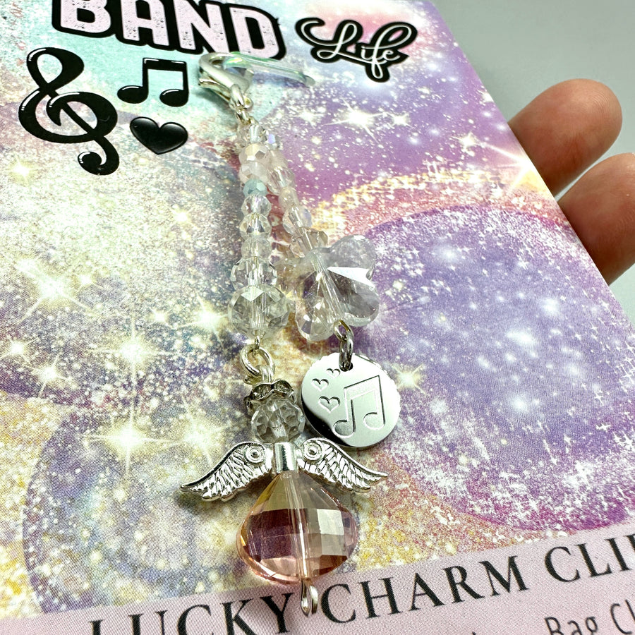 Band Life Charm Clip with 'Music Note' charm, the PERFECT little something.