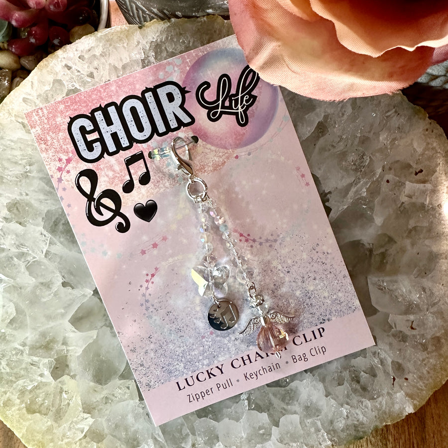 Choir Life Charm Clip with 'Music Note' charm, the PERFECT little something.