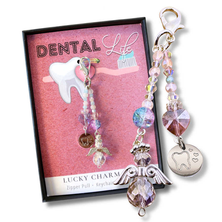 Dental Life Charm Clip, with 'Tooth' charm, that PERFECT little something!