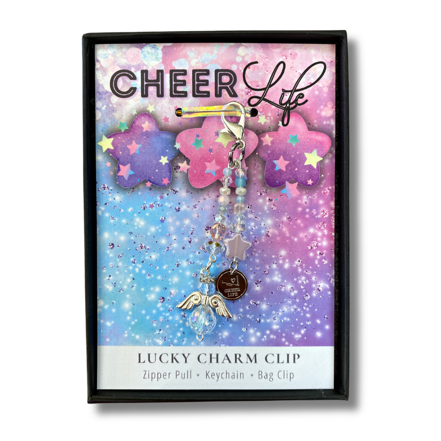 Cheer Life Charm Clip, with Megaphone-Cheer Life charm, that PERFECT little something!
