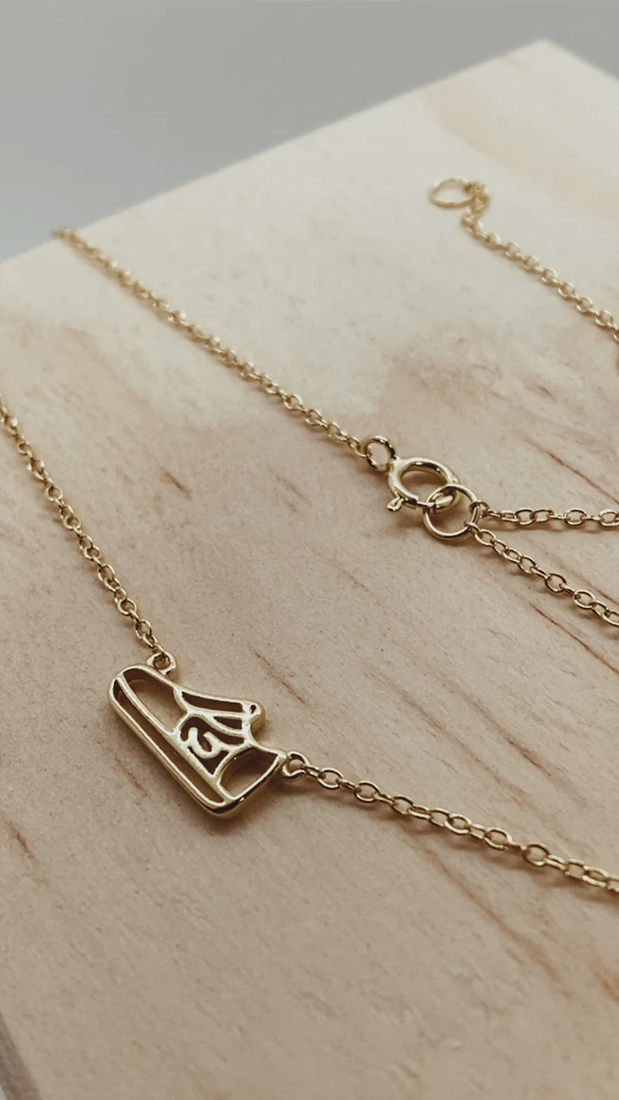 Dainty Runner Necklace - Solid .925 Sterling Silver