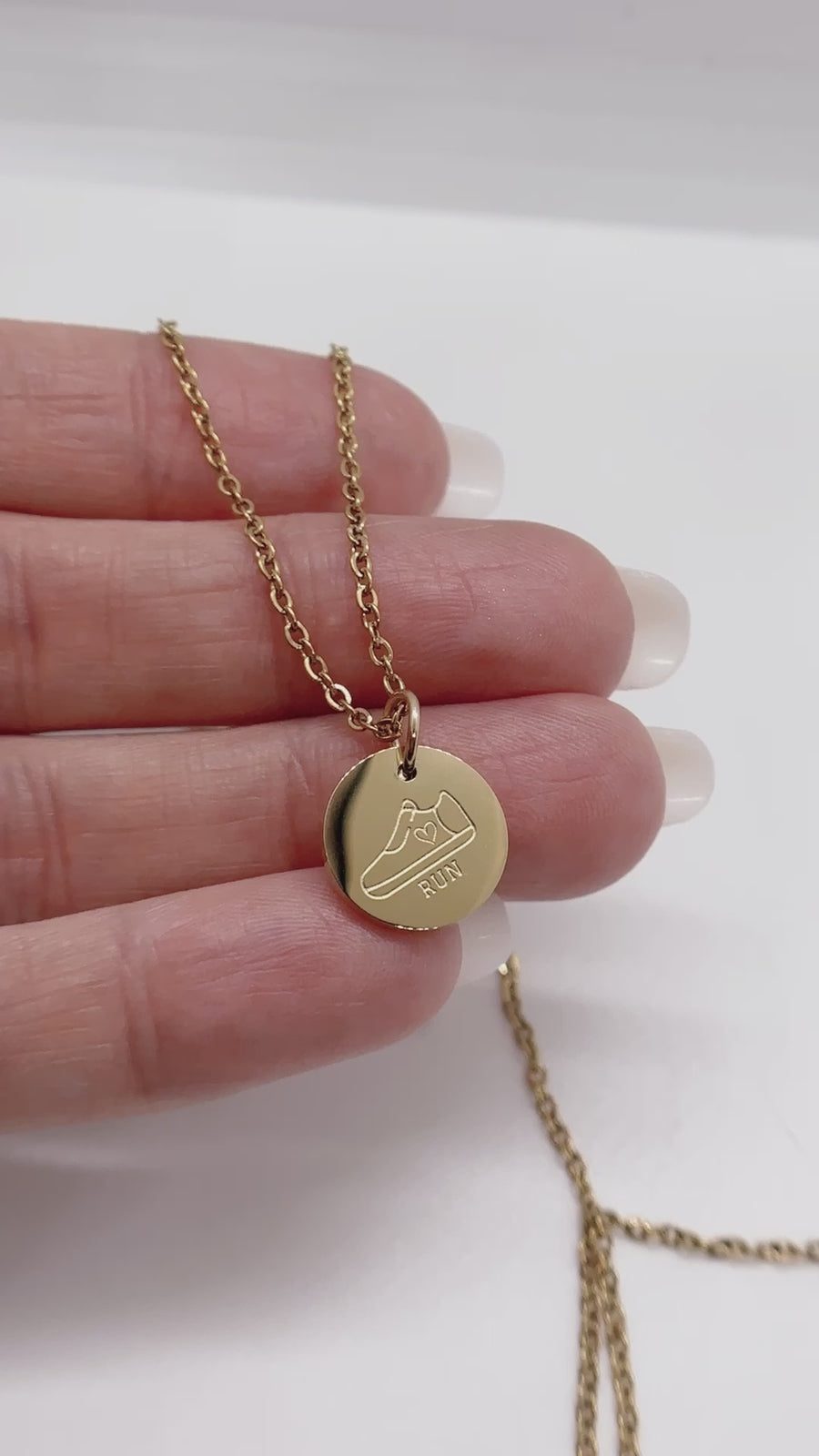 Runner Necklace - Hypoallergenic and Tarnish-Resistant