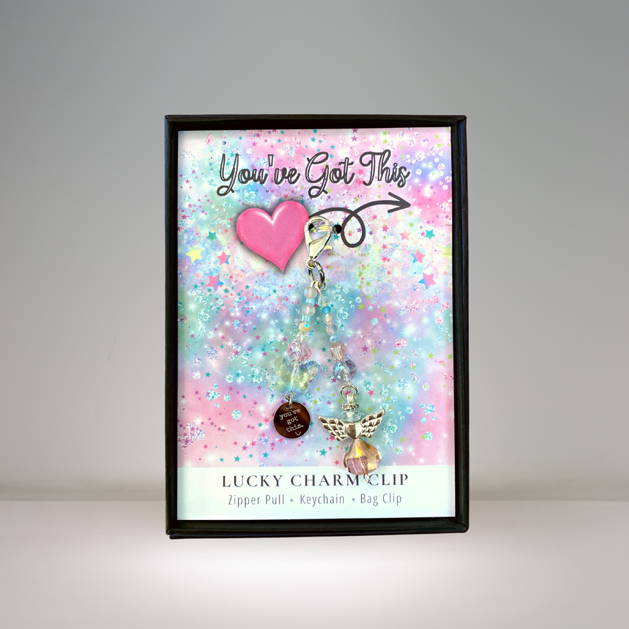 You've Got This Charm Clip, 'You've Got This' charm, that PERFECT little something!