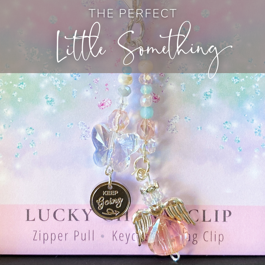 Best Wishes Charm Clip, 'Keep Going' charm, that PERFECT little something.