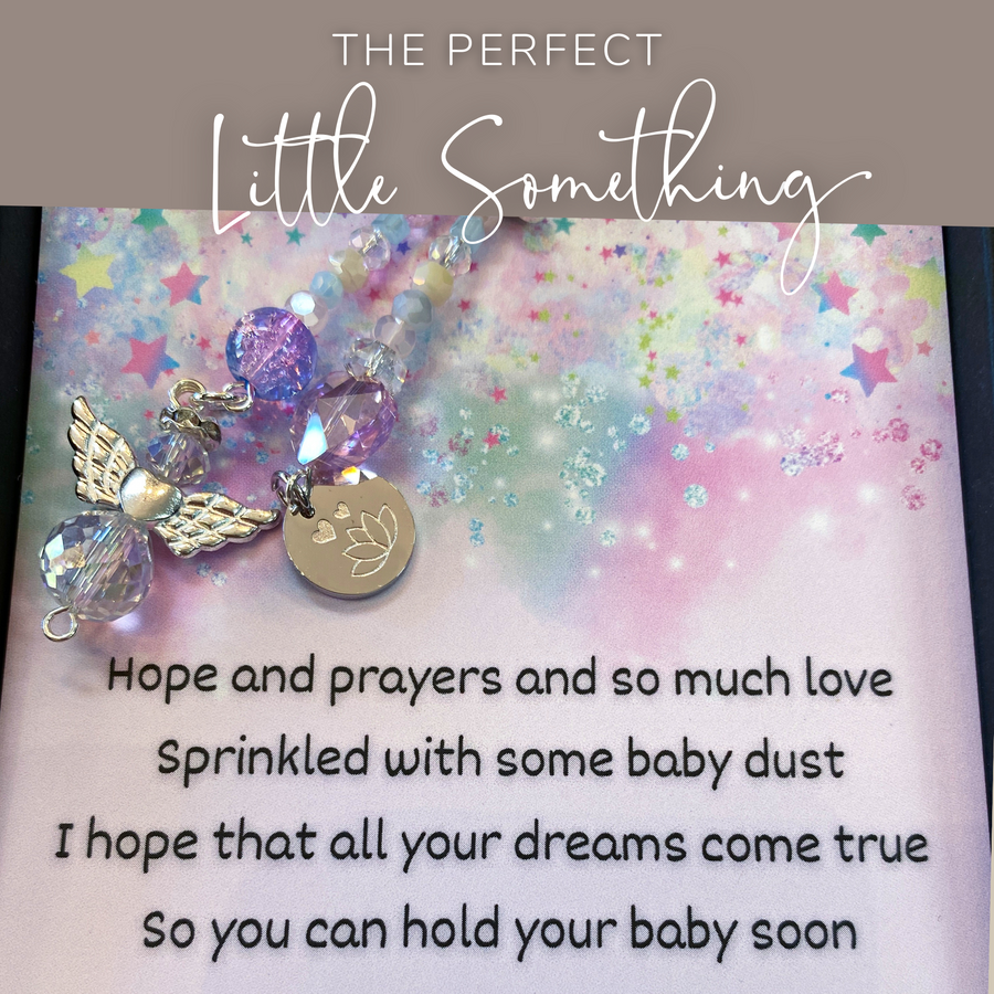 Fertility Wish Charm Clip, 'Lotus Blossom' charm, that PERFECT little something.