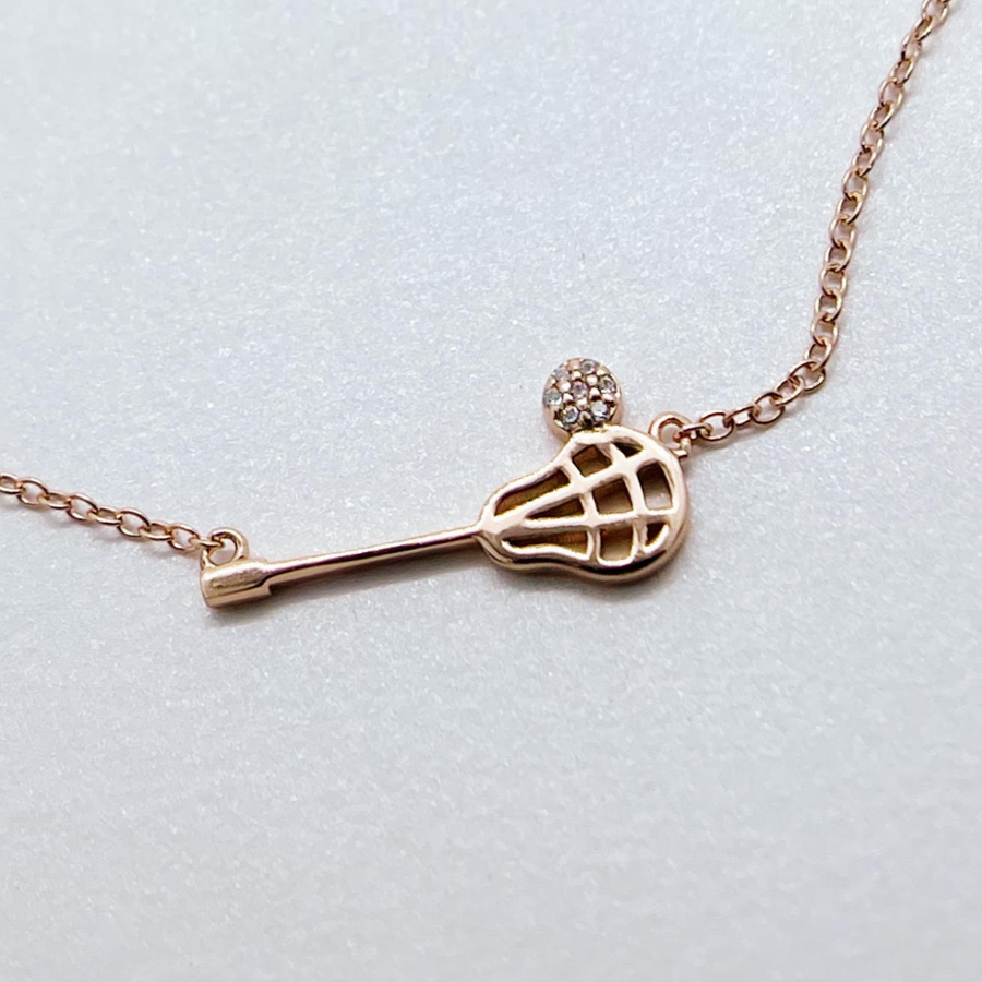 .925 silver Necklace with premium cubic zirconias.