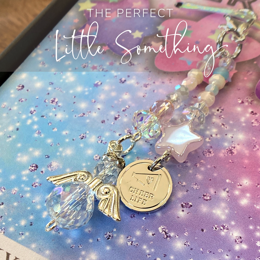 Cheer Life Charm Clip, with Megaphone-Cheer Life charm, that PERFECT little something!