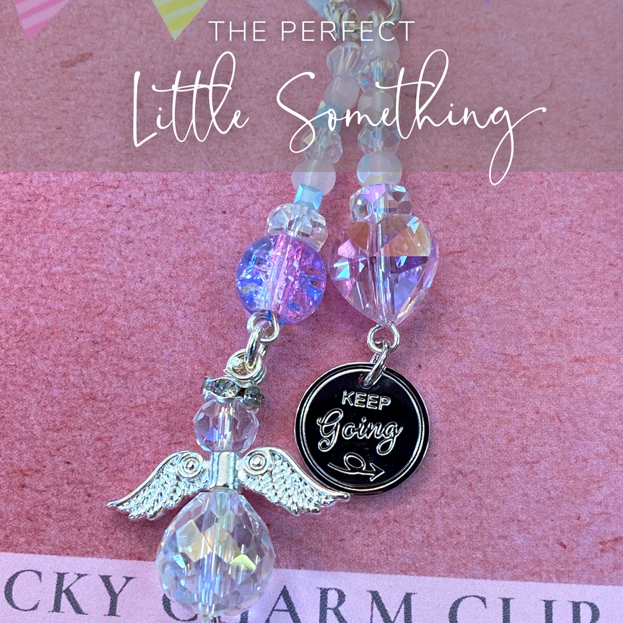Congratulations Charm Clip, 'Keep Going' charm, that PERFECT little something.