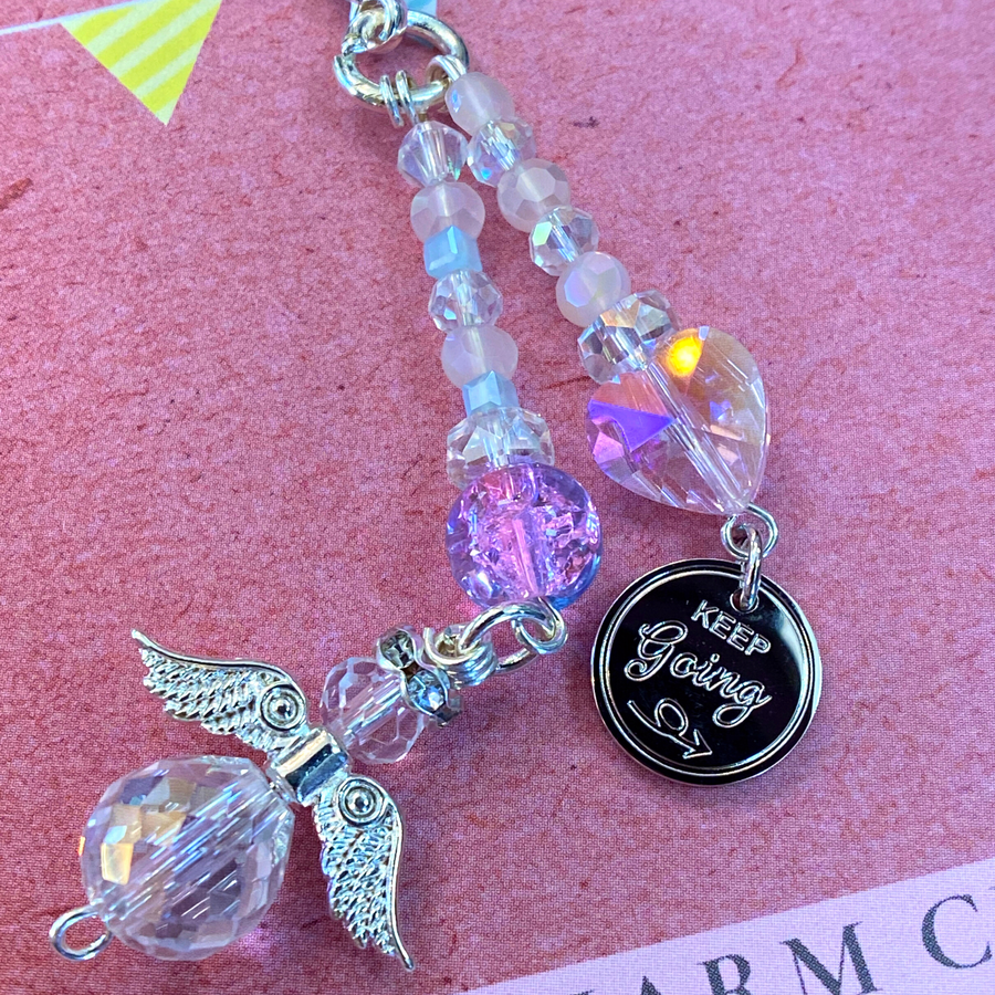 Congratulations Charm Clip, 'Keep Going' charm, that PERFECT little something.