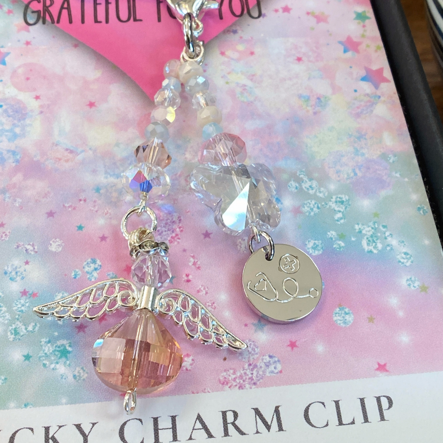 Healthcare Worker Charm Clip, 'Stethoscope' charm, the PERFECT little something!